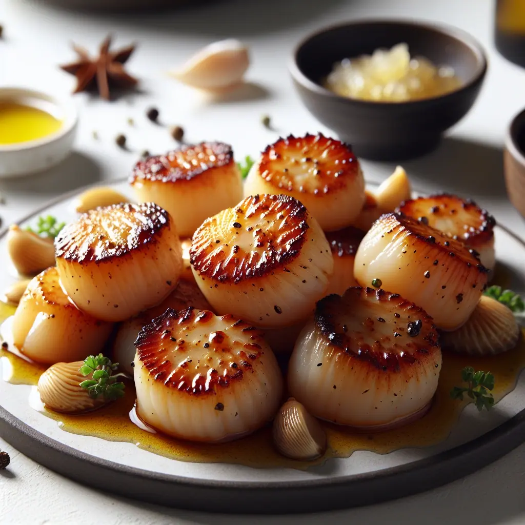 Scallops (Cooked) - nutrition and health benefits