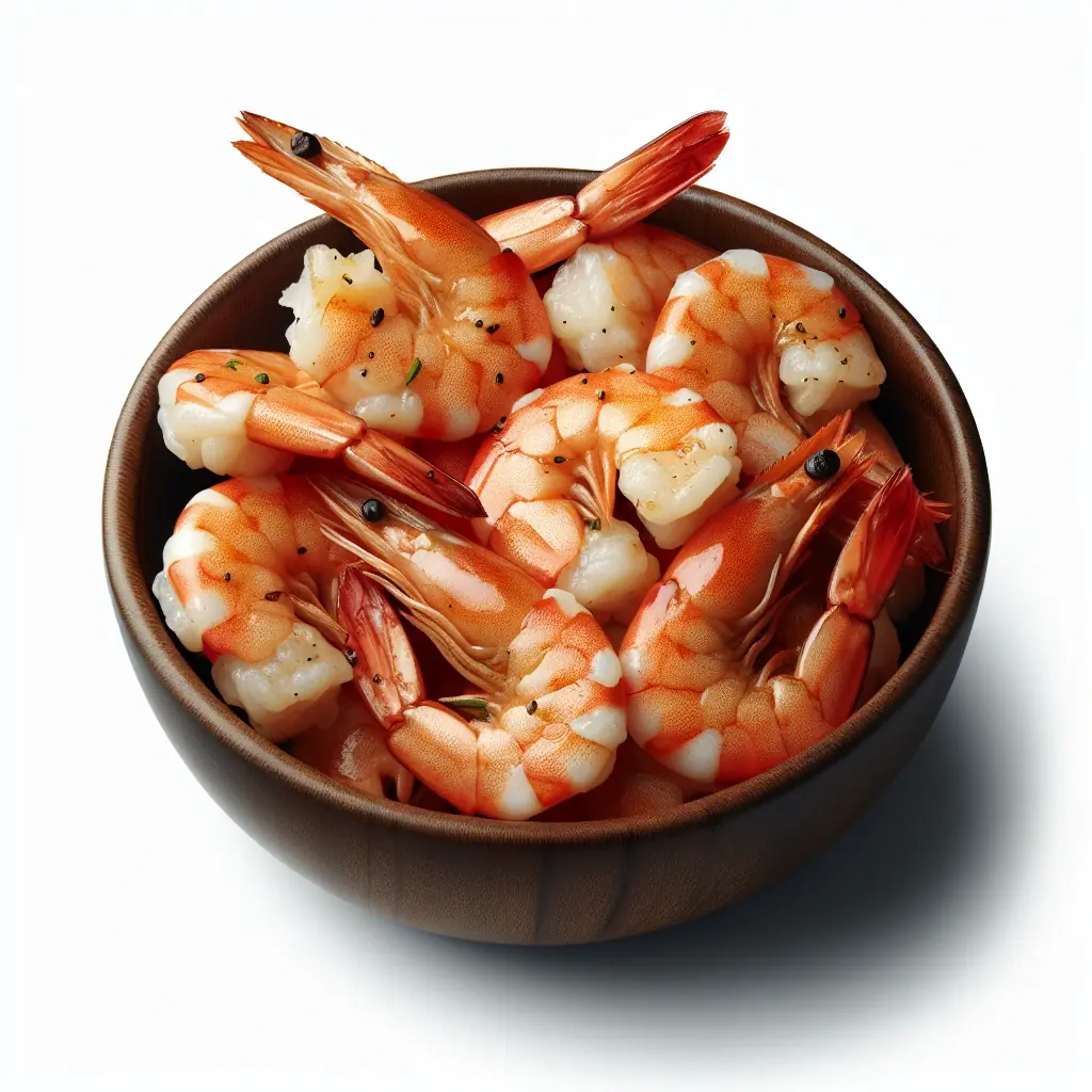 Shrimp (Cooked) - nutrition and health benefits