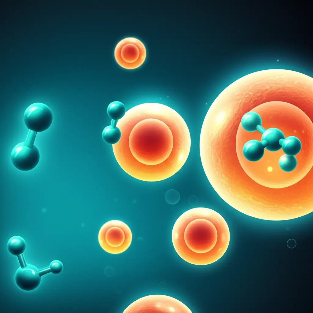 Type 2 diabetes prevention illustration showing blood sugar control, healthy lifestyle, and insulin sensitivity